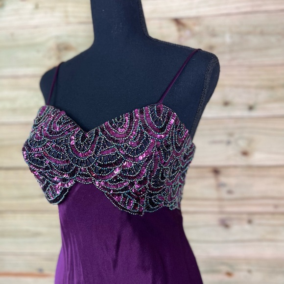 Vintage 1990s dress practical magic style whimsy goth - Picture 5 of 8